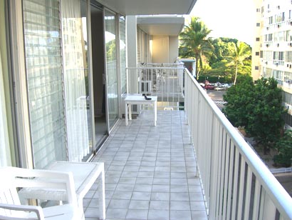 large lanai