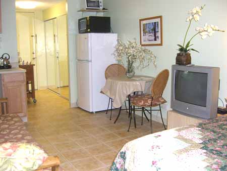 Passion Fruit eating area.