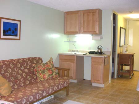 Passion Fruit kitchen area