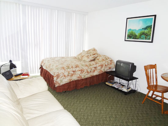 Heliconia sleeping area